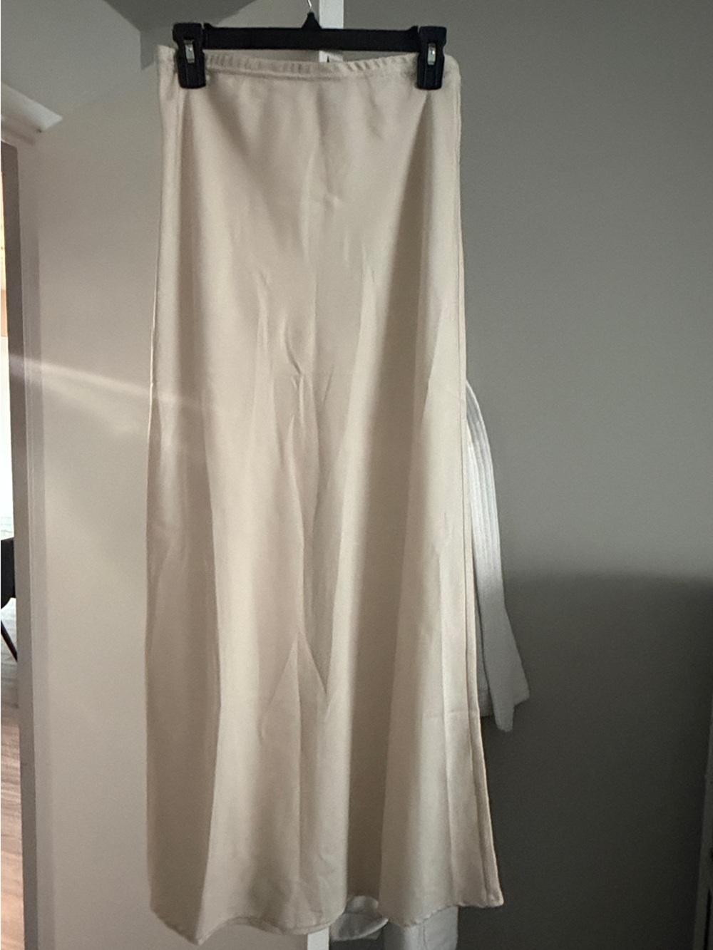 Blank NYC Cream Maxi Skirt
